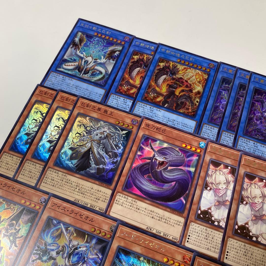 遊戯王　デッキ　巳剣 ライゼオル