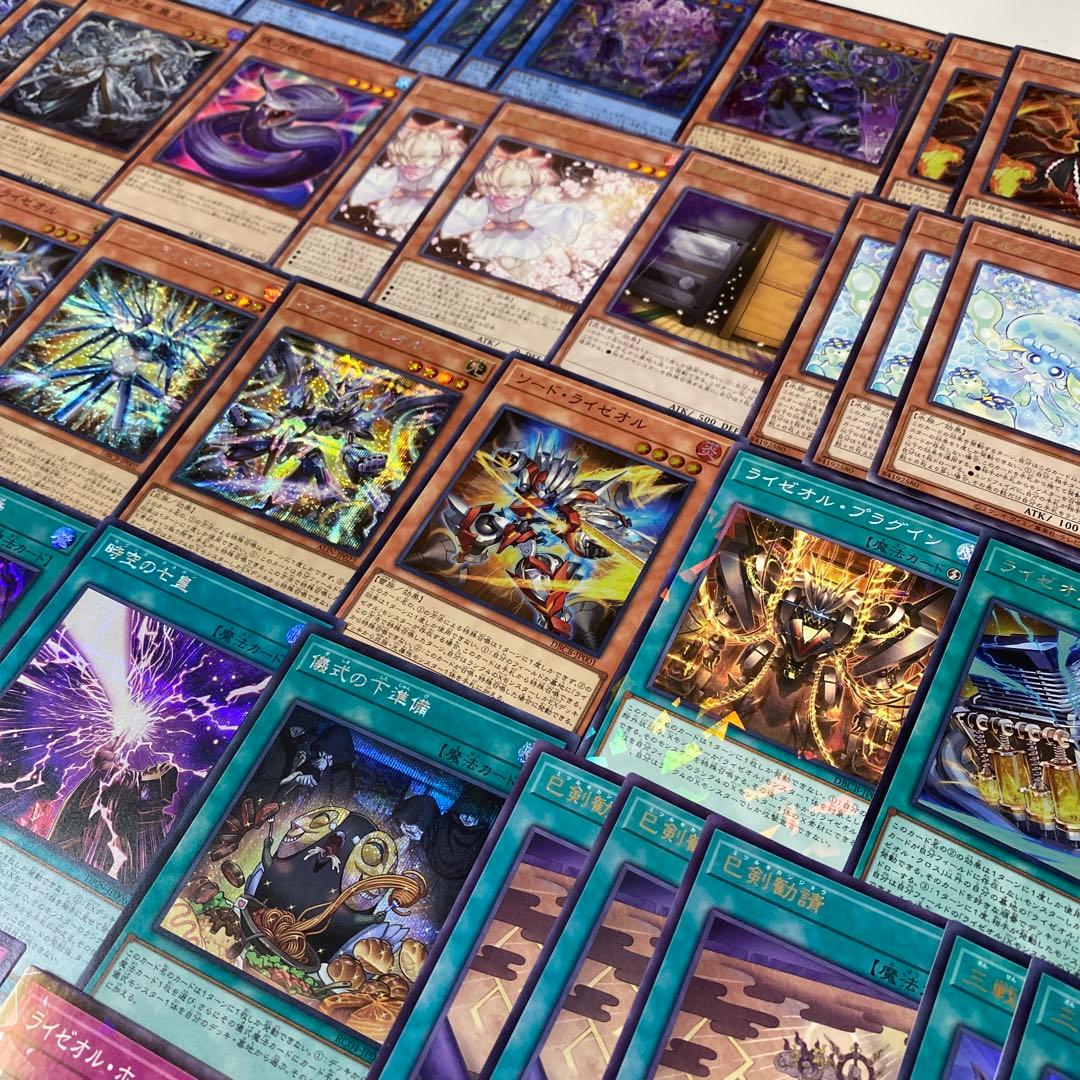 遊戯王　デッキ　巳剣 ライゼオル