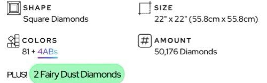 ダイヤモンドアートクラブ　DAC Bunny Love