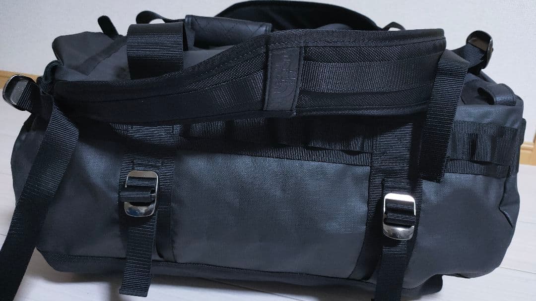 ノースフェイス BCダッフルバッグ ブラック レザー切替 限定