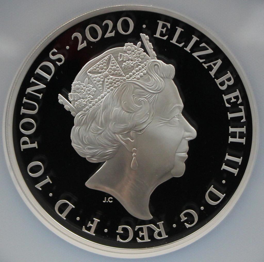 2020年 ミュージックレジェンド クイーン 5オンス銀貨 NGC PF70UC