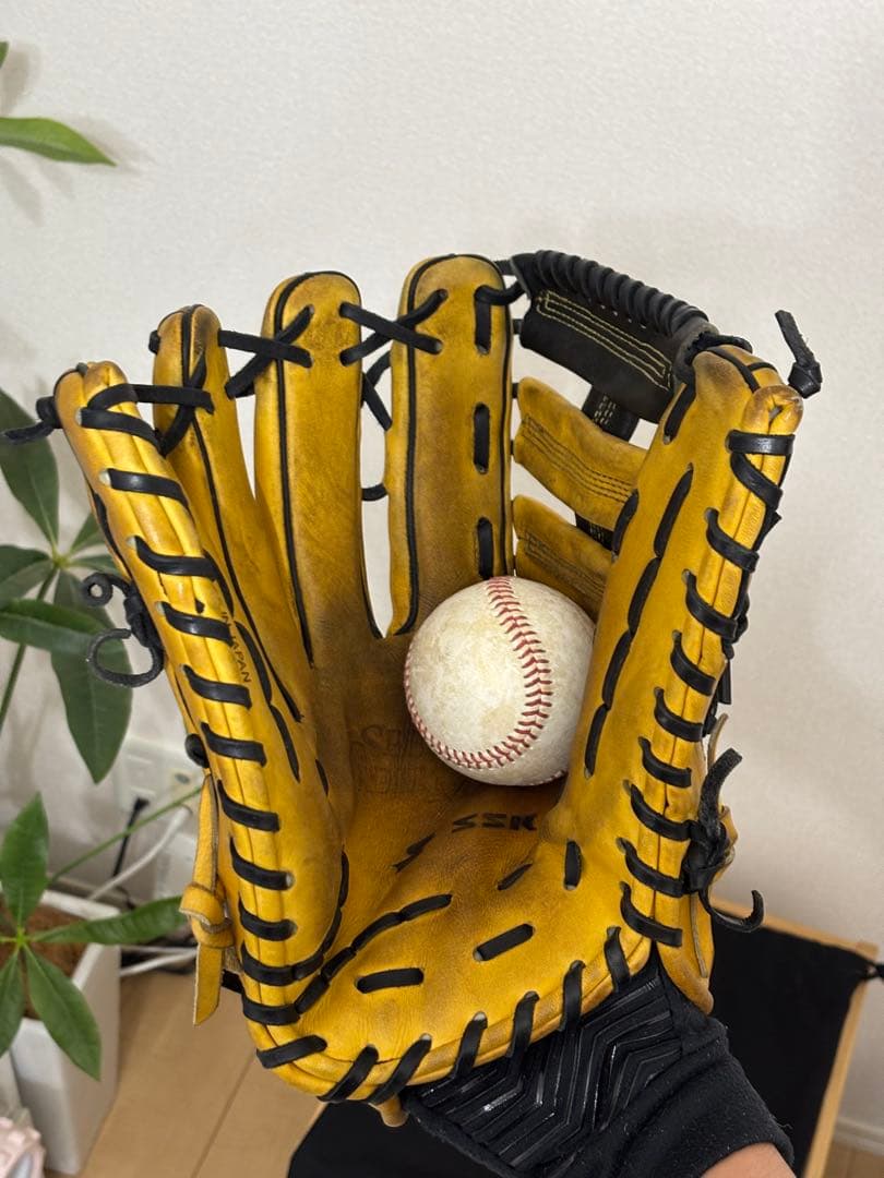 ゆきえ【プロ実使用】硬式 外野用 SSK 元阪神・ロッテ 柴田講平選手