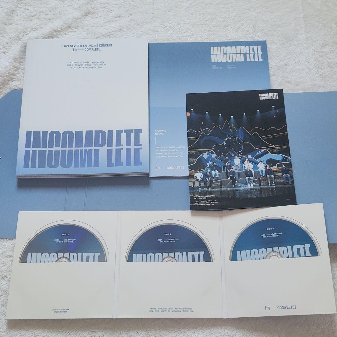 SEVENTEEN　2021 INCOMPLETE　DVD
