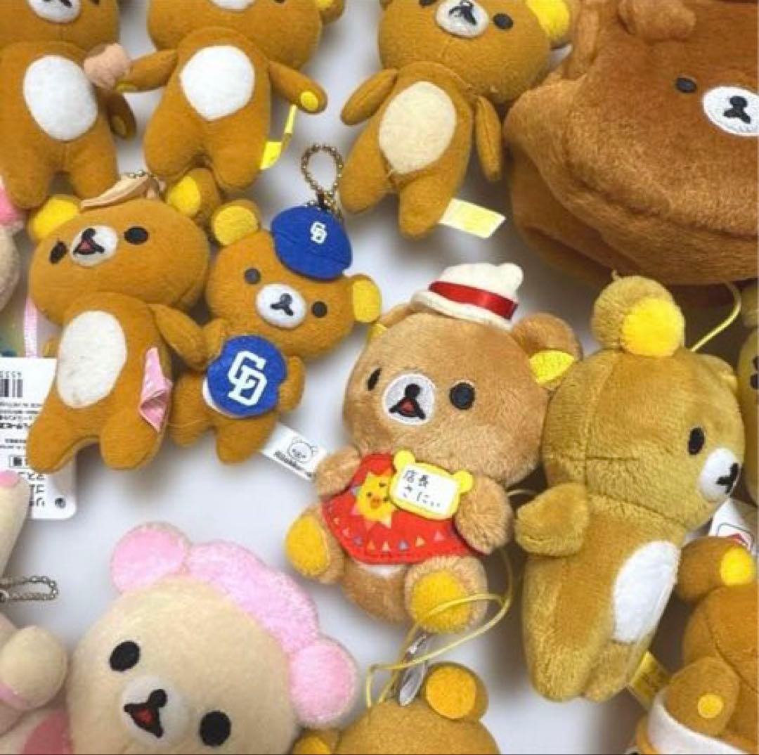 リラックマ　コリラックマ　キイロイトリ　ぬいぐるみ　マスコット　セット