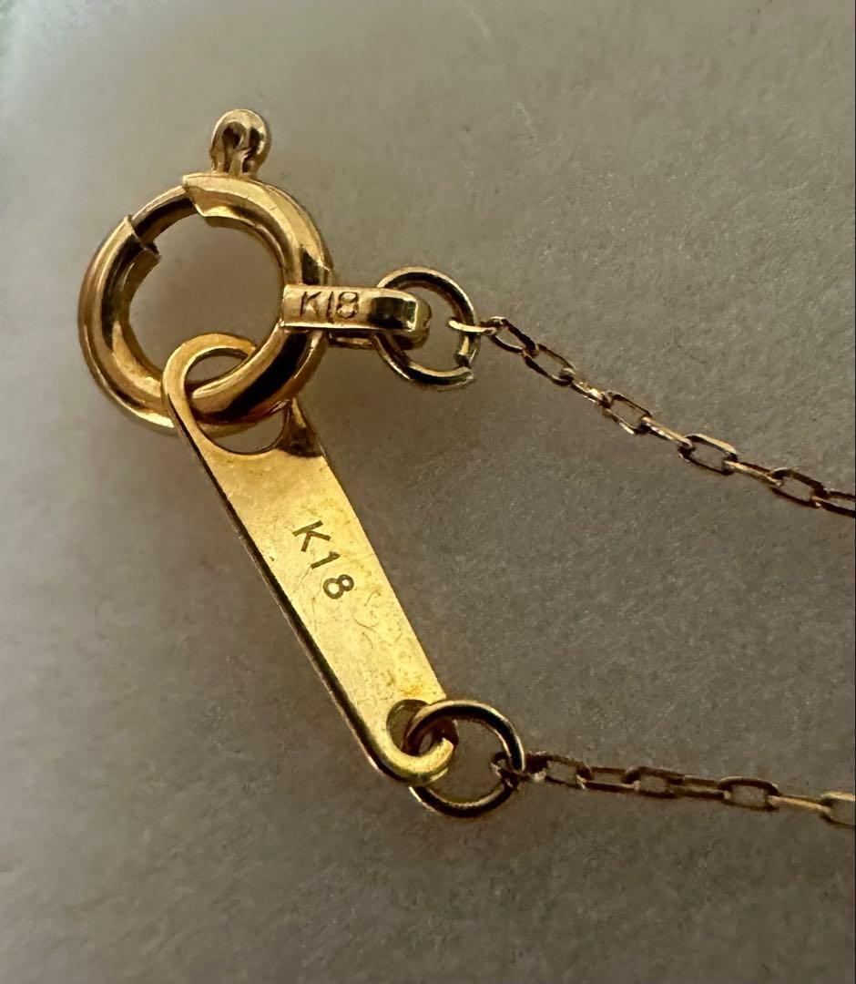 K18 ダイヤモンド　ネックレス（K18イエローゴールド）