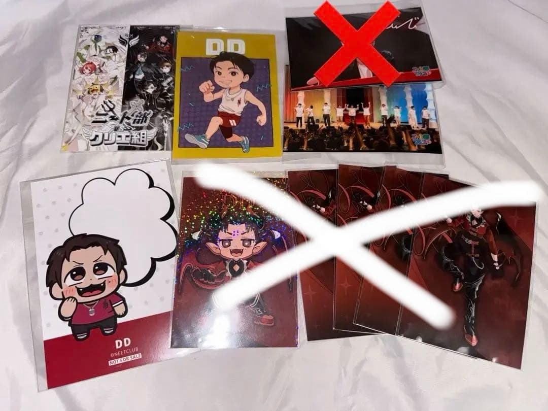 ニート部 50人クラフト DD アクスタ アクキー チェキ 缶バッジ