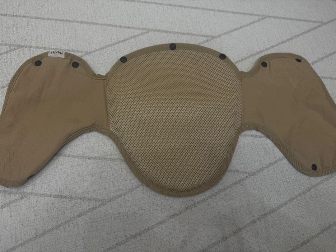 【よだれカバー、ヘッドサポート付き】エアバギー ベビーキャリア ベーシックプラス