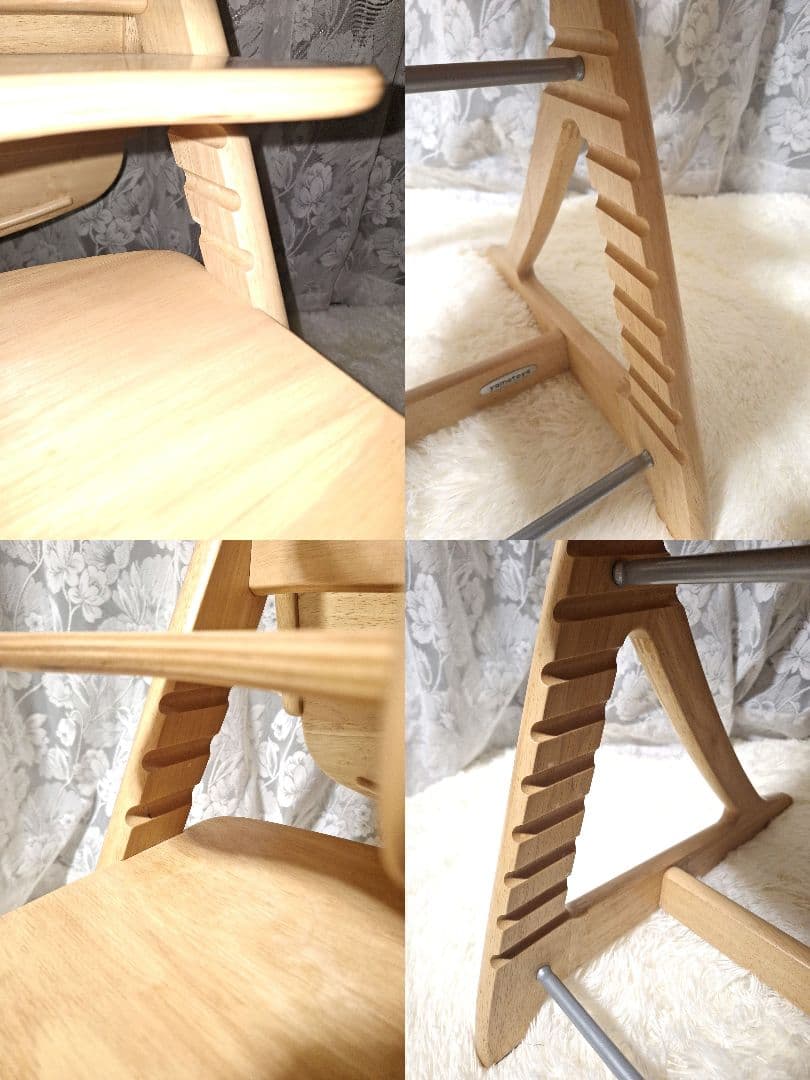 大和屋　すくすくチェアスリムプラス　テーブル&ガード付き　　yamatoya