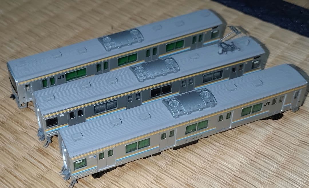 ★トミーテック　鉄道コレクション　JR205系　鶴見線　3両セット　動力化済み★