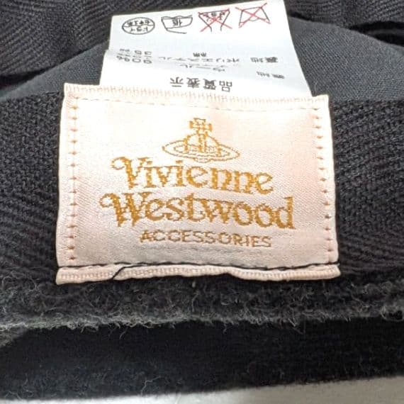 美品 ヴィヴィアンウエストウッド Y2Kアーカイブ チェック柄 キャスケット