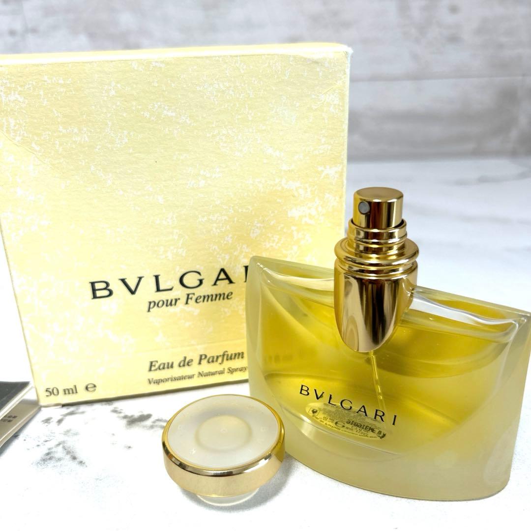 新品未使用　ブルガリ　プールファム　オードパルファム　香水　50ml