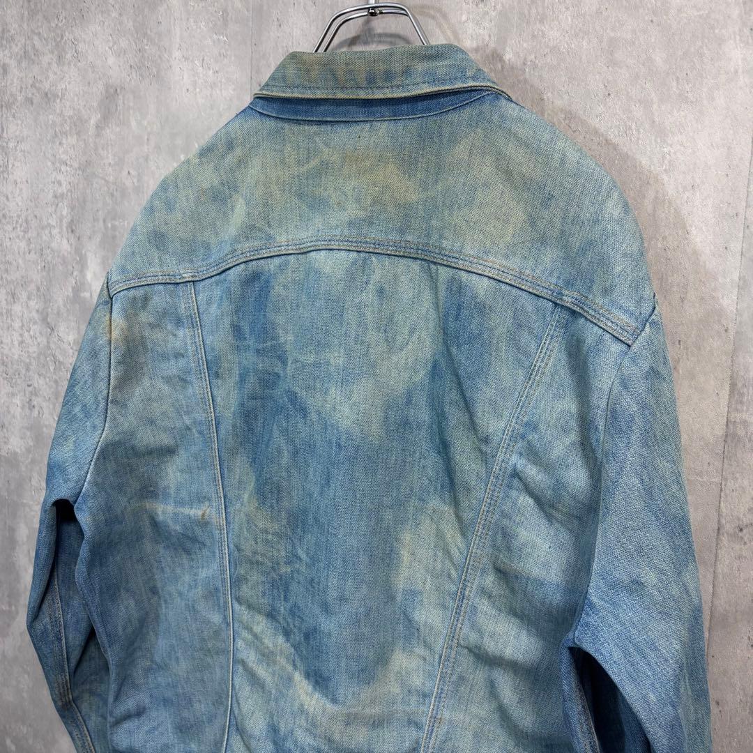 Wrangler USA製126MJデニムジャケット80s三角タグ雰囲気系ボロ
