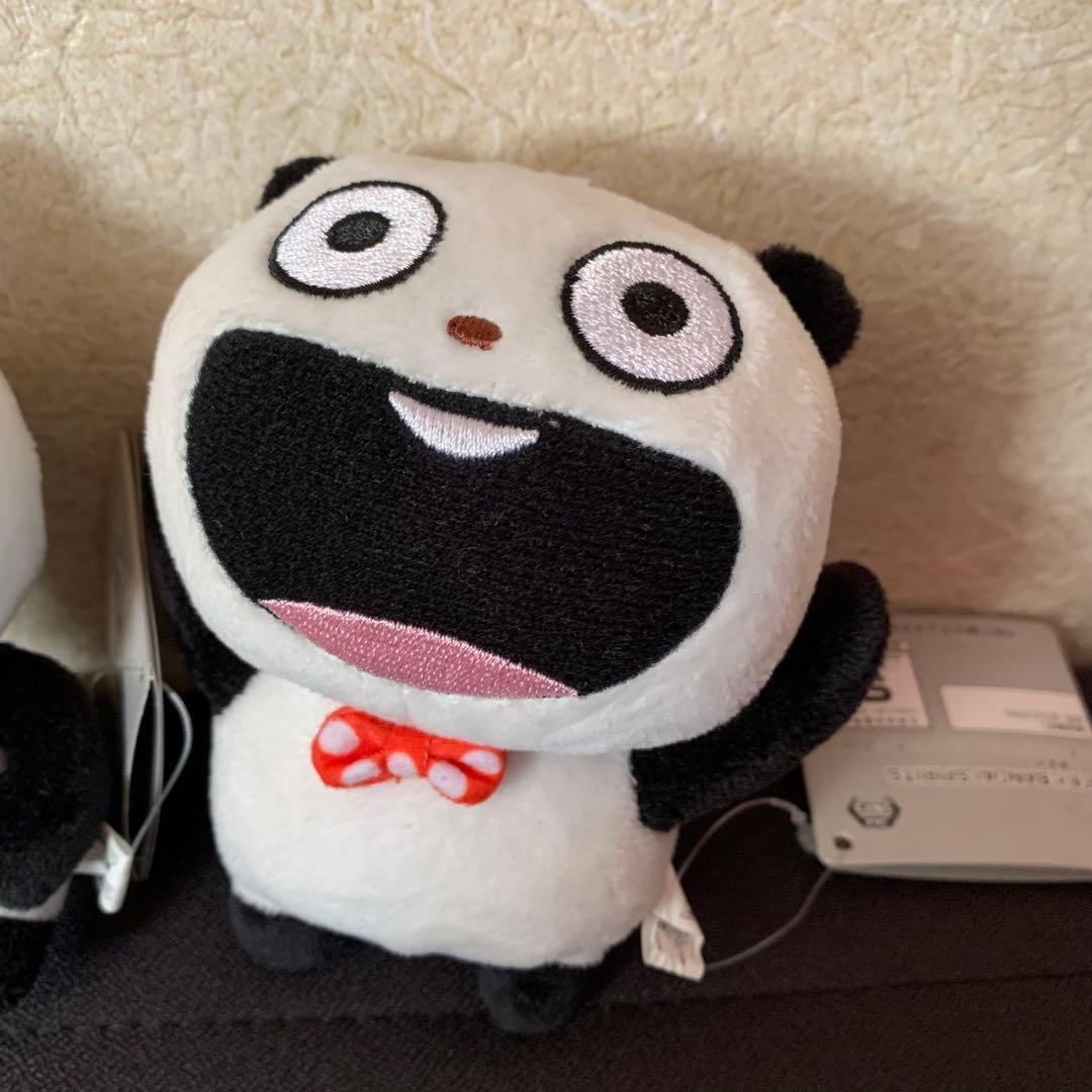 ‼️レア‼️タグ付き‼️ にしむらゆうじ カバンに付けられるぬいぐるみ ごきげんぱんだ