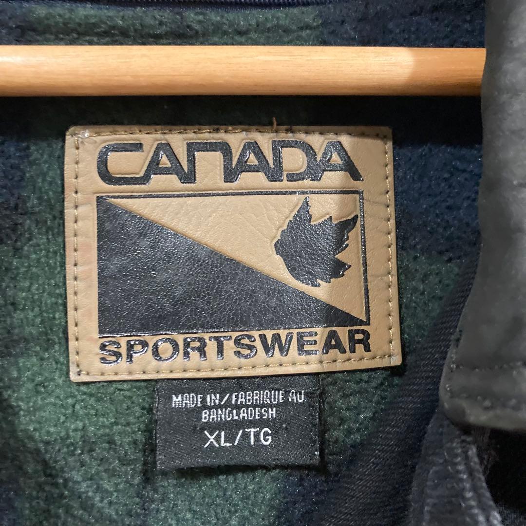 襟レザー gジャン ブラックデニム ジャケット XL リーバイス edifice