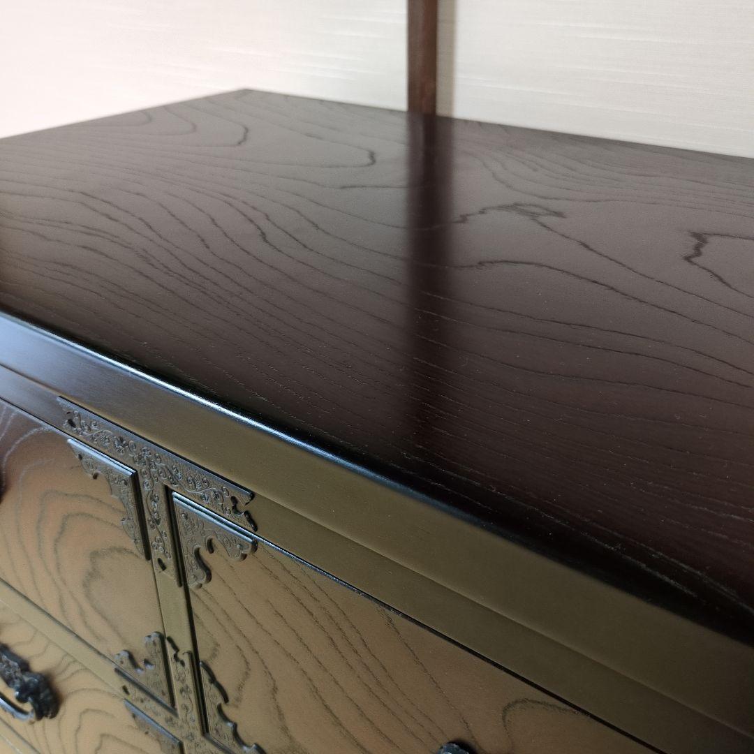 民芸たんす 134㌢高 アンティーク家具 和箪笥