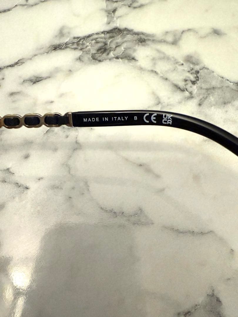 CHANEL スクエア シェイプ ブルーライトカット アイウェア　正規店購入新品