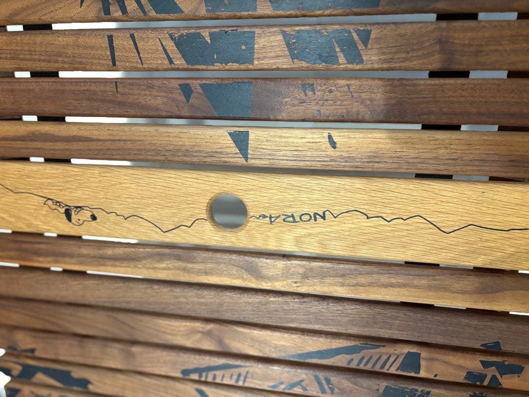 NORAs ノラーズ テーブル typeA 1100 ウォルナット 生刷り