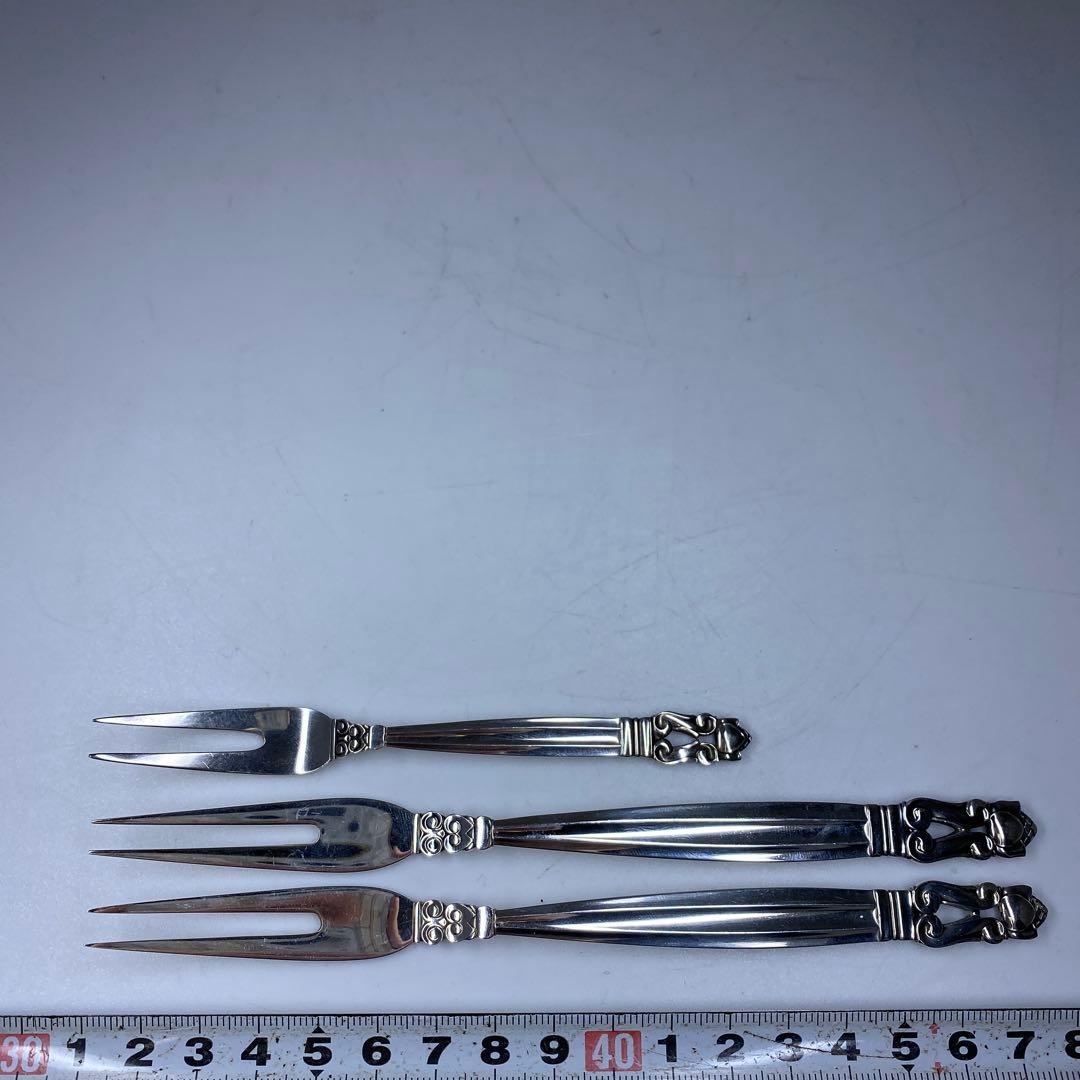 ジョージジェンセン　エコーン　フルーツフォーク　64g 東な7-0128☆2F