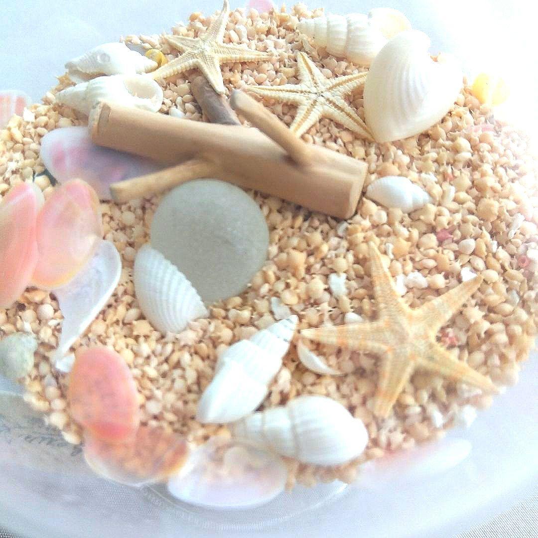 シーグラスリース シーグラス雑貨