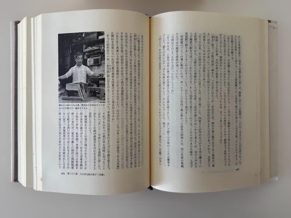 紀州のへら竿師 - 渡辺紀行著 初版本