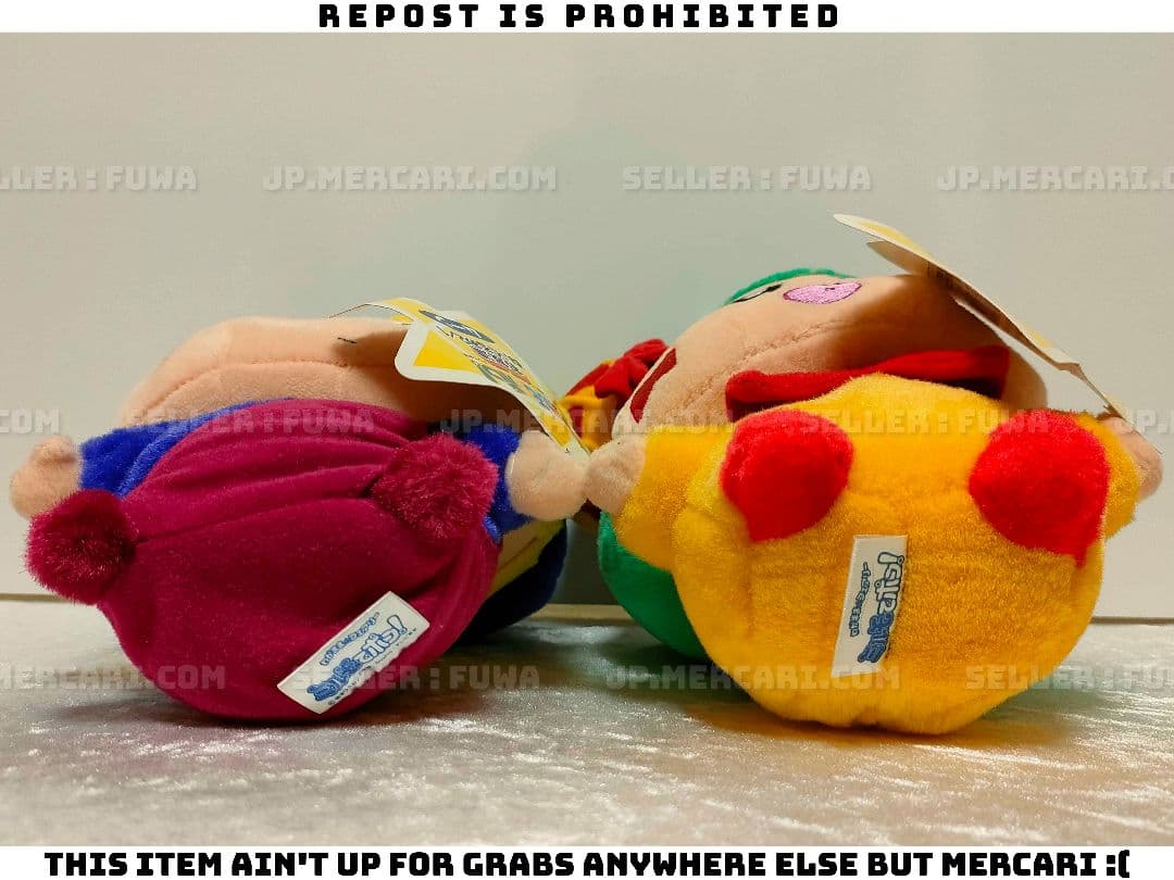 【未使用】ミルモでポン！ライチ チャイ オチョ ムーン ぬいぐるみ 2/1