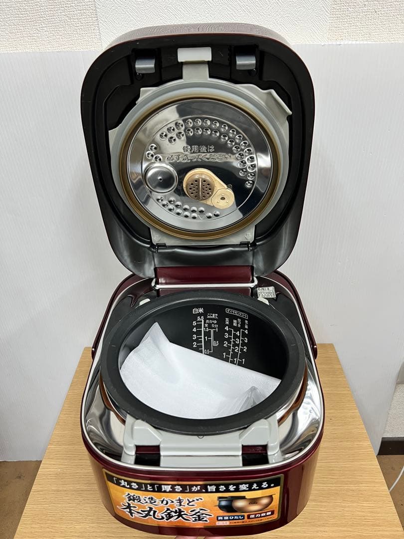 TOSHIBA 圧力IH炊飯器 RC-10VXK グランレッド 1.0L