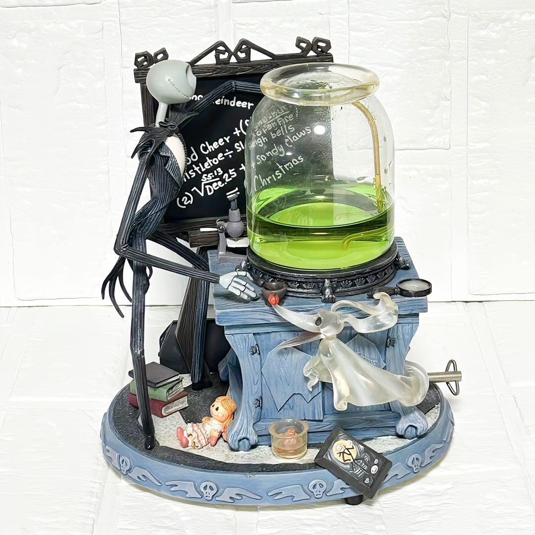 ディズニー　ナイトメアビフォアクリスマス　スノードーム　オブジェ