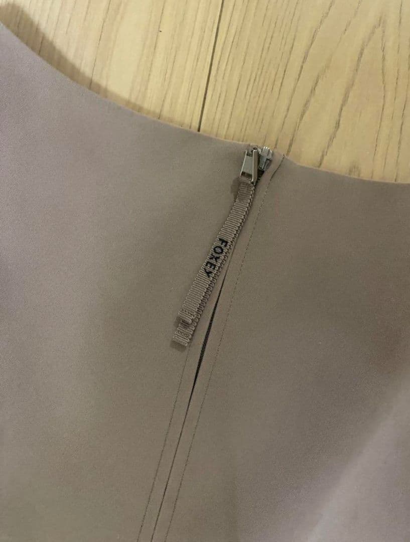 foxeynewyork フォクシーニューヨーク ドレス40 ベージュ