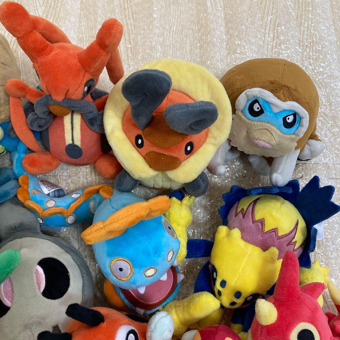 ポケモンfit ぬいぐるみ　まとめ売り　18体