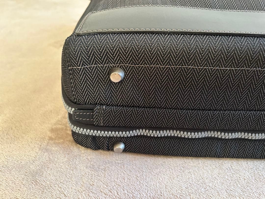 PaulSmith ポールスミス ビジネスバッグ ヘリンボーン 2way 黒