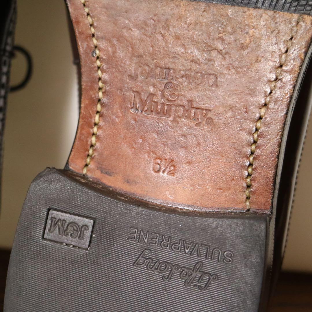 【超美品】 コードバン ジョンストンマーフィー 24.5 日本製 チヨダ 革靴