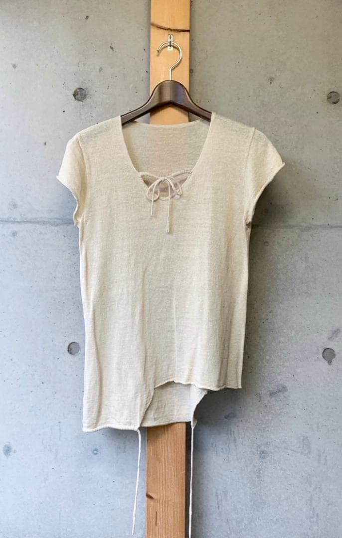 ヨーガンレール　リネン アシンメトリー カットソー　JURGEN LEHL