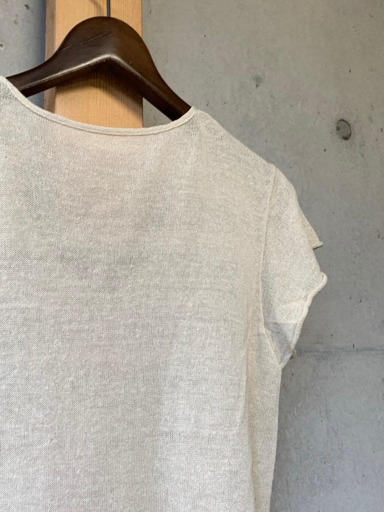 ヨーガンレール　リネン アシンメトリー カットソー　JURGEN LEHL