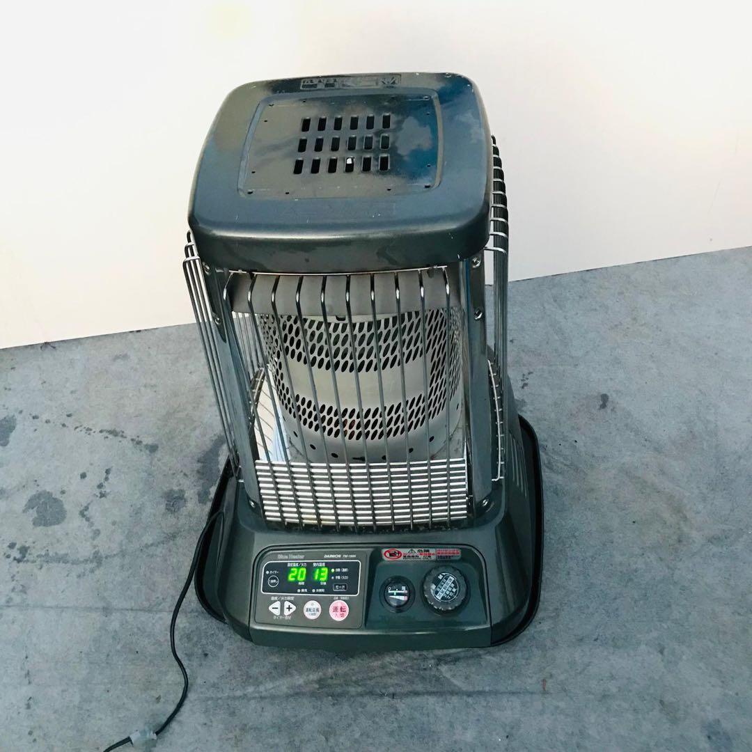 DAINICHI FM-196N ブルーヒーター強制排気開放型石油ストーブ。