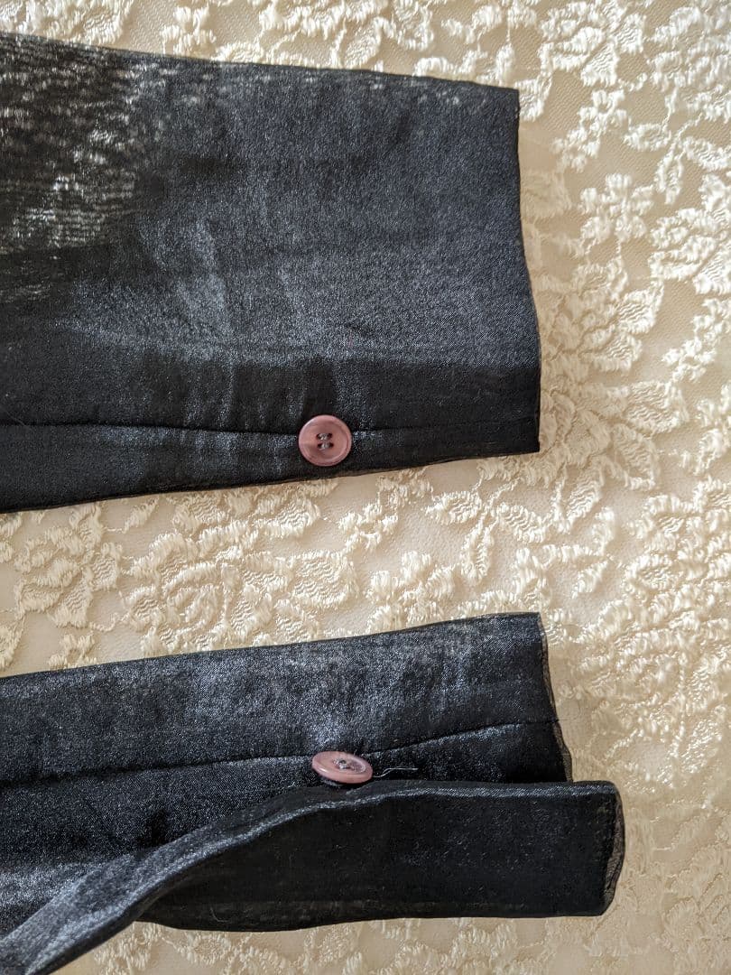 Dolce＆Gabbanaドルチェ＆ガッバーナ黒シースルーブラウス　ジャケット