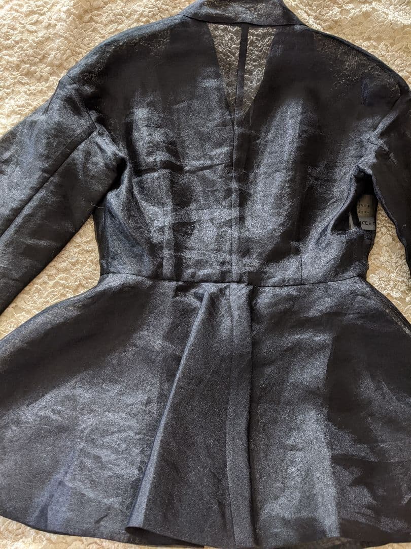 Dolce＆Gabbanaドルチェ＆ガッバーナ黒シースルーブラウス　ジャケット