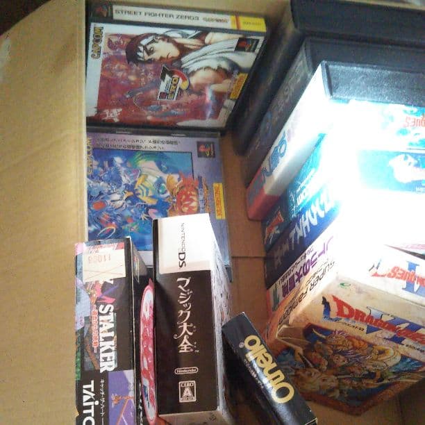 ファミコンソフト等　注意