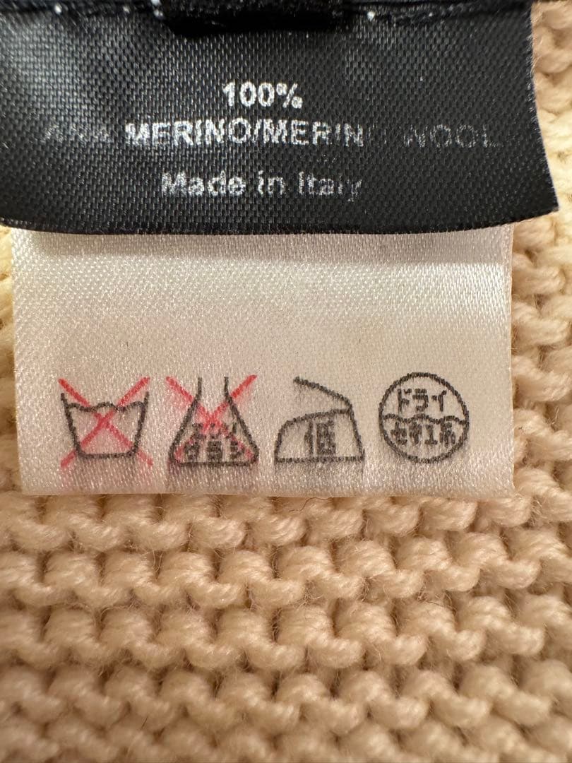 【値下げしました】GUCCI ジップアップ ニットセーター