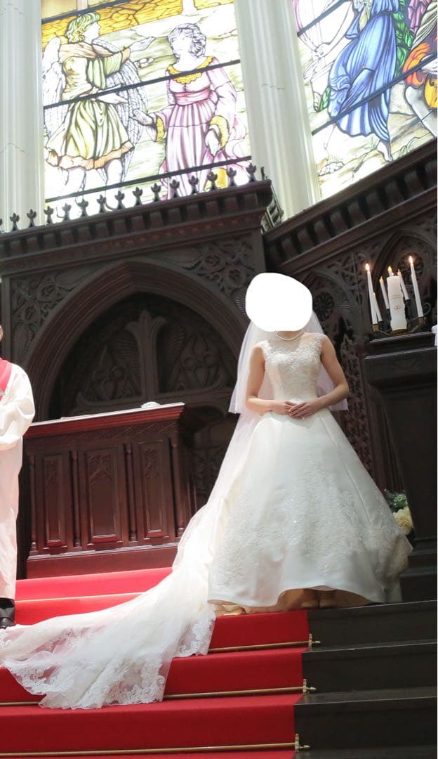 Aライン　ウェディングドレス