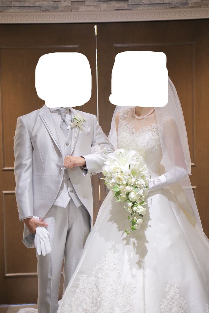 Aライン　ウェディングドレス