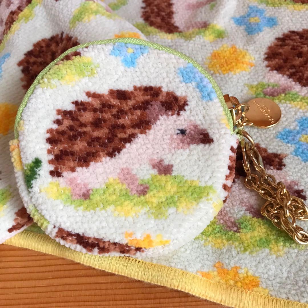 FEILER ラブラリー チクチクハリネズミ 4点set ハンカチ·ポーチ巾着