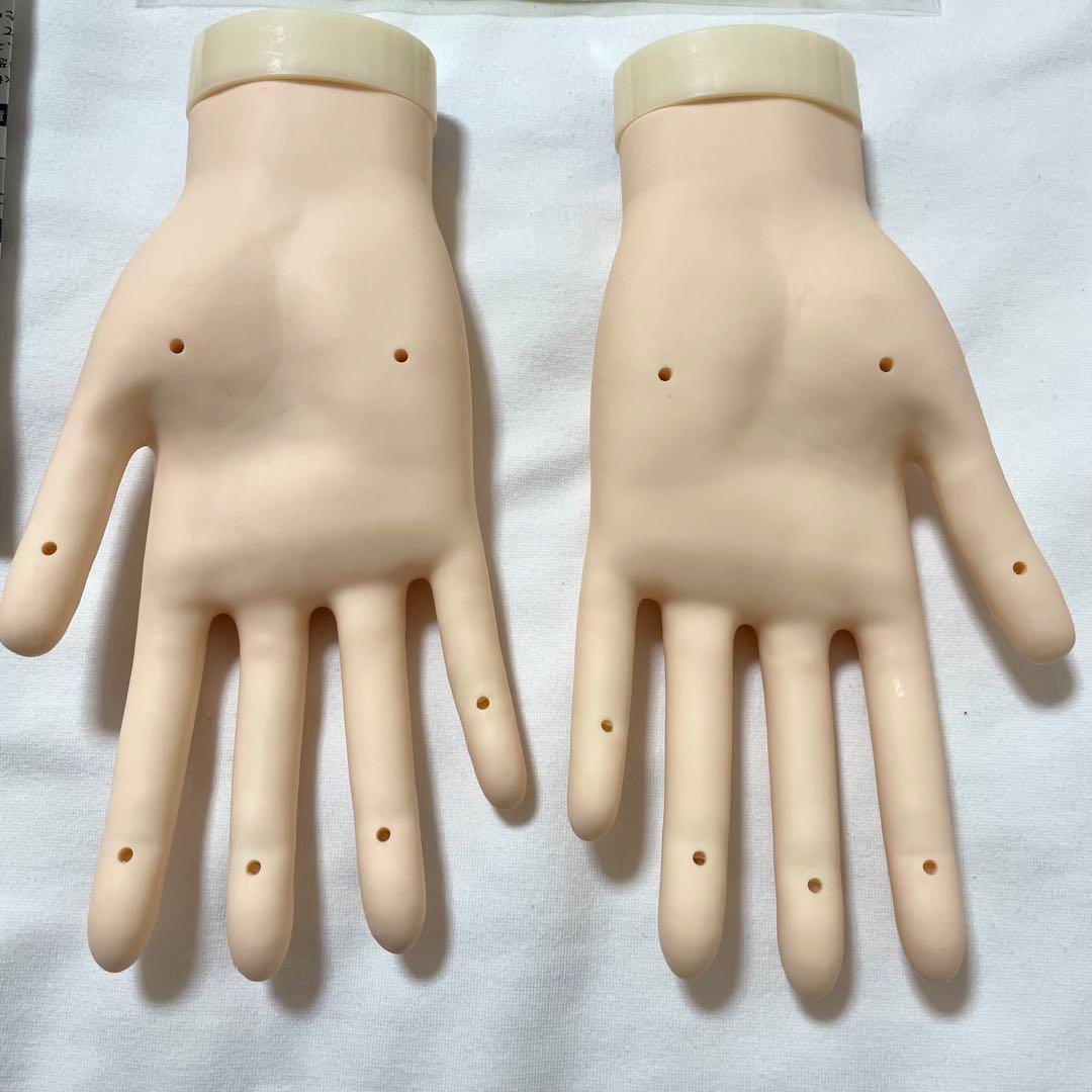 ★お値下げ★JENC ネイル検定 認定モデルハンド 骨折なし