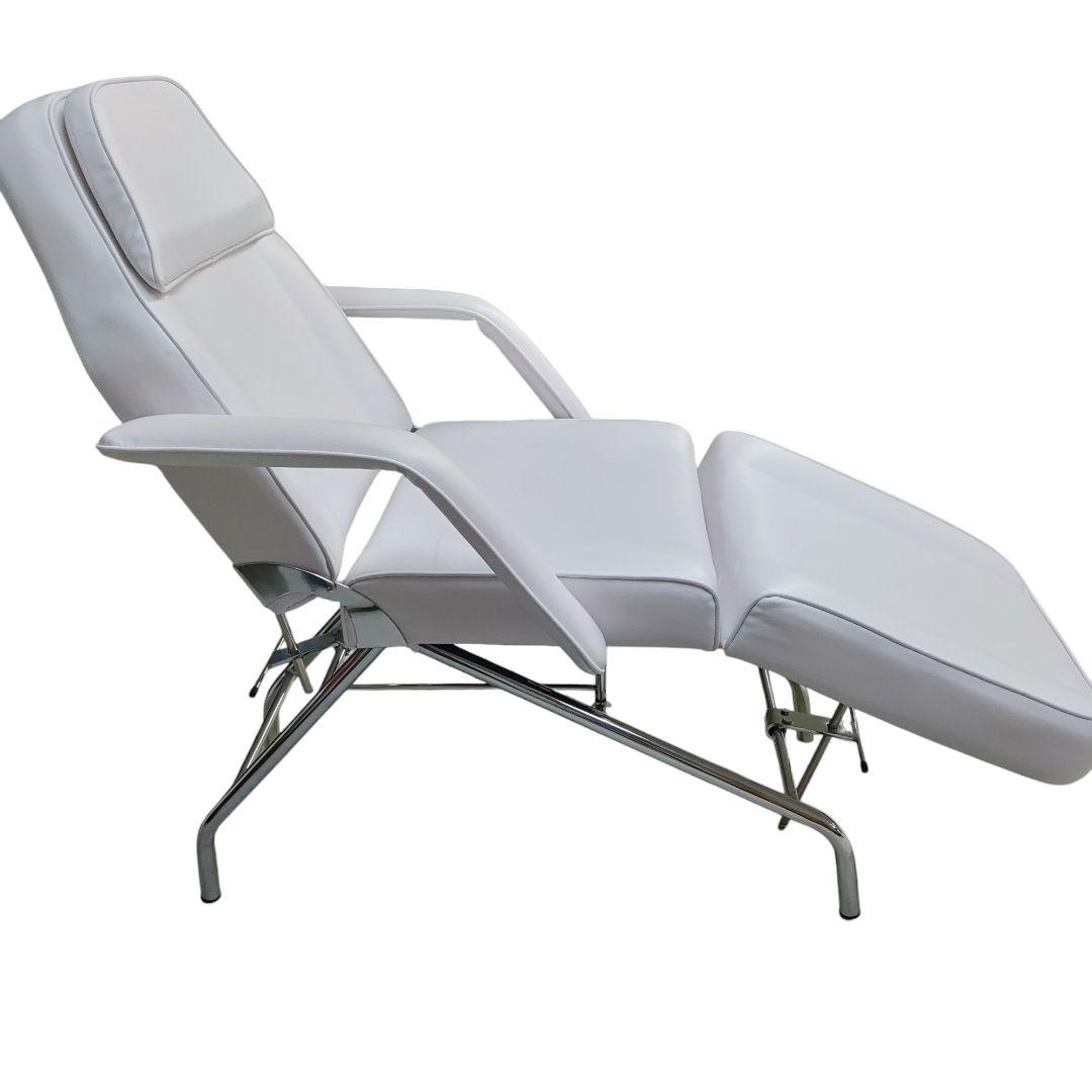 アイボリー マッサージチェア リクライニング機能 エステベッド 施術用セット