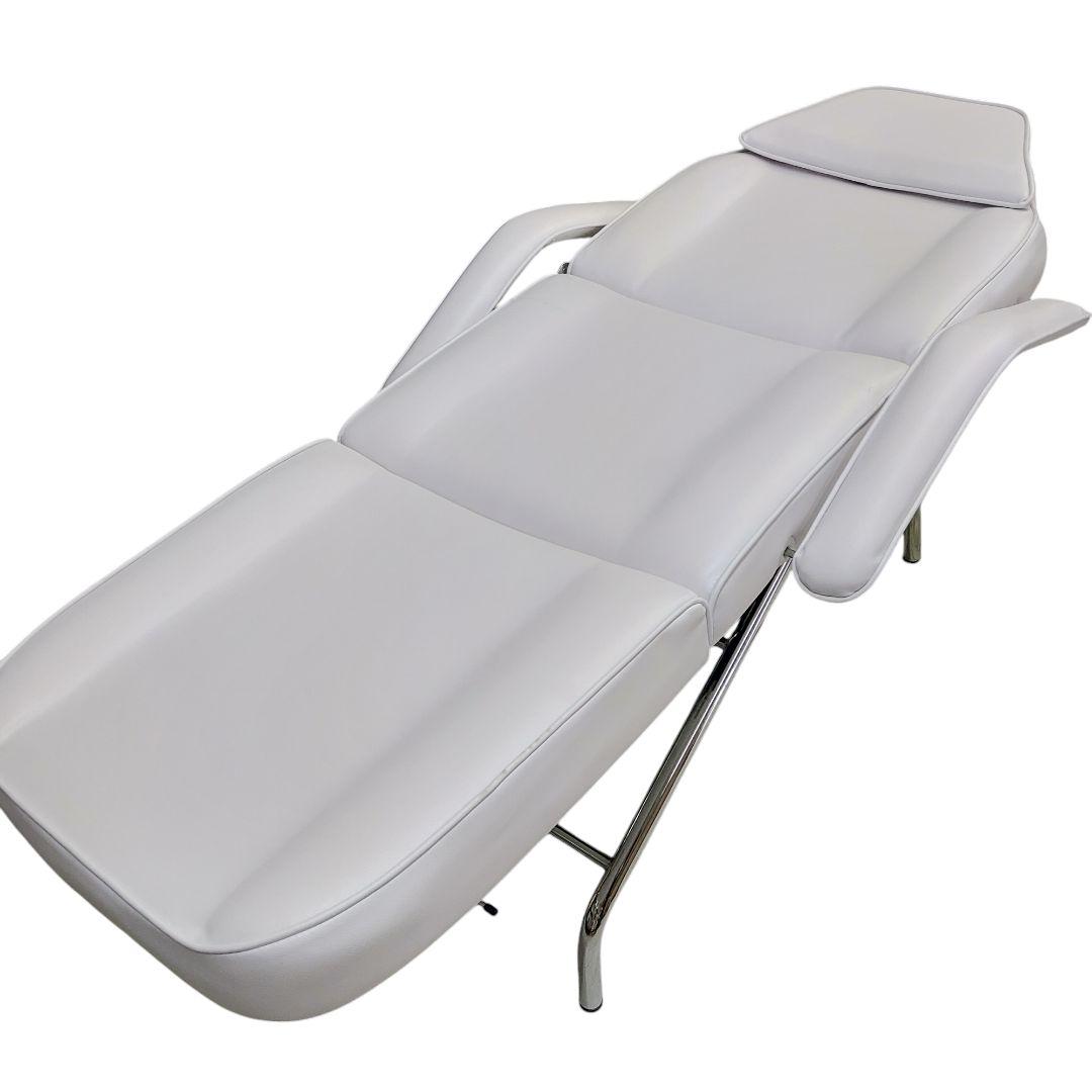 アイボリー マッサージチェア リクライニング機能 エステベッド 施術用セット