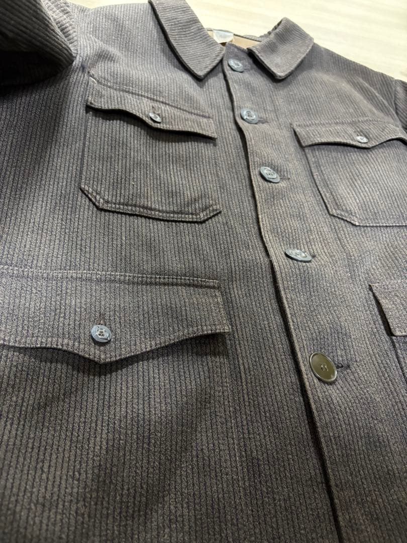 美品 50〜60s pique hunting ジャケット　黒ステッチ　ブラウン