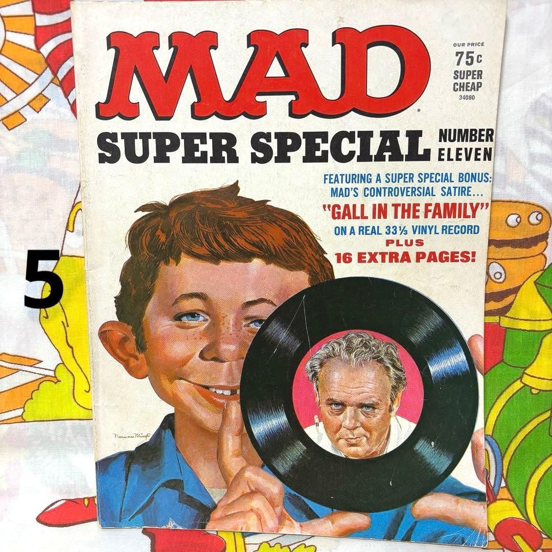 ③ MAD MAGAZINE マッドマガジン ビンテージ アドバタイジング 本