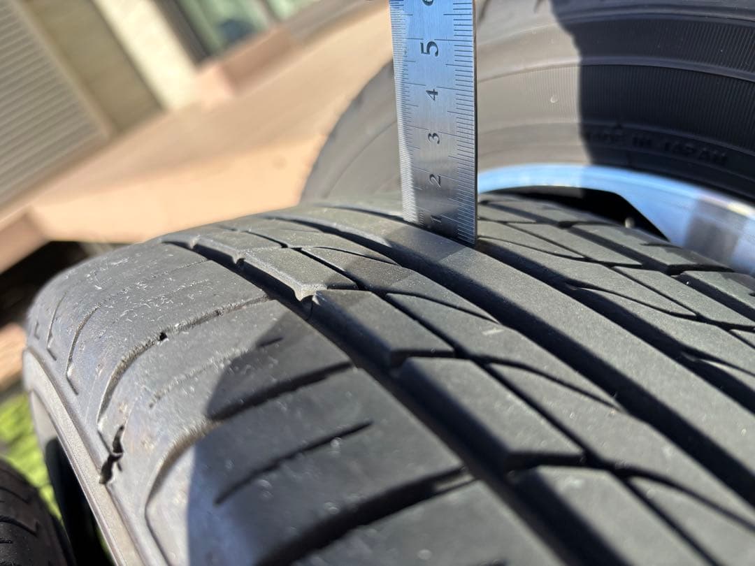 三菱 EKクロス 純正アルミホイール 溝ありタイヤ2024年 4本セット