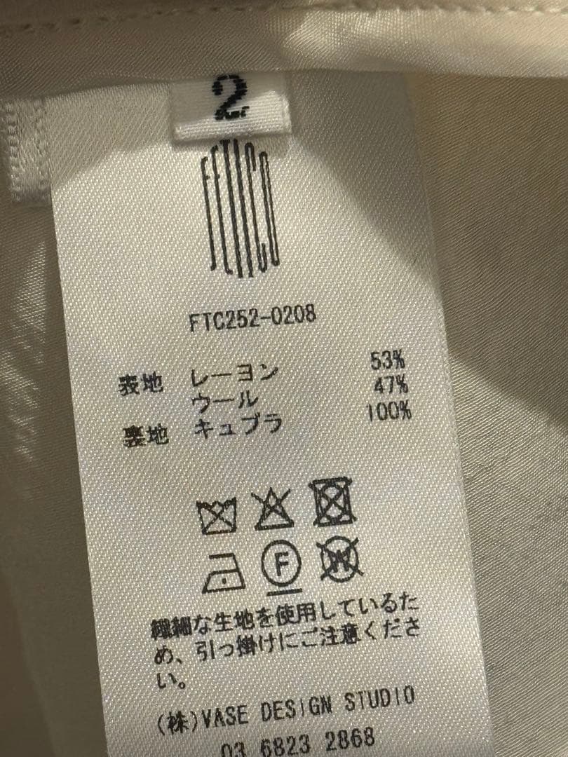 fetico 25SS レースシャツジャケット