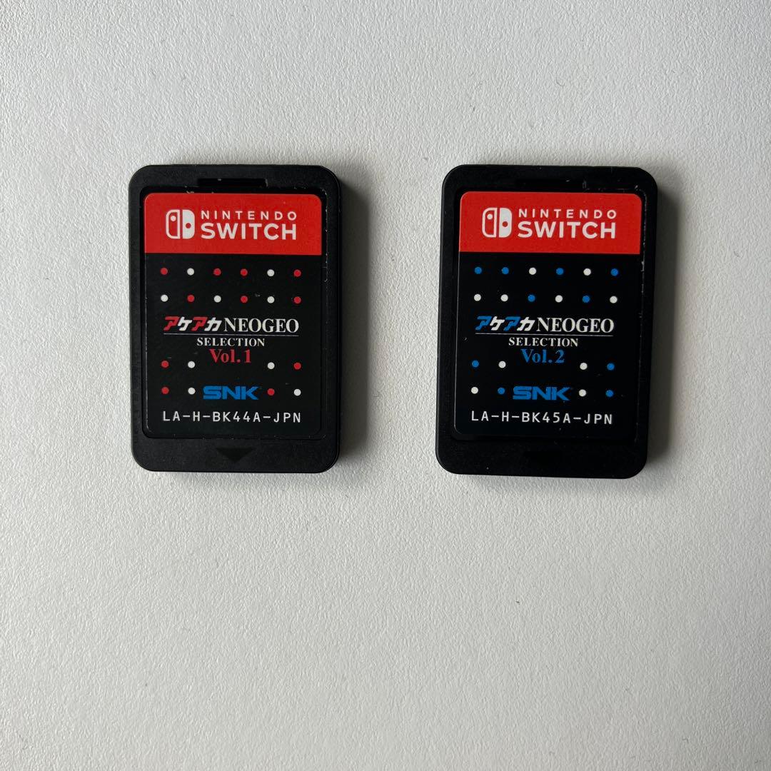 SwitchアケアカNEOGEOセレクションVol1 Vol2 ２本セット