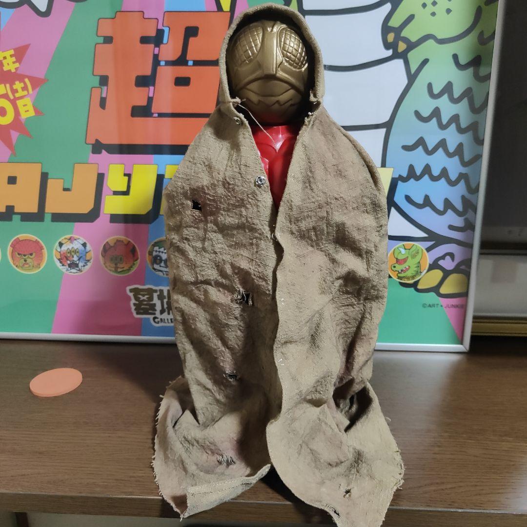 当時物　無版権　仮面ライダー1号　赤ボディ　パチ